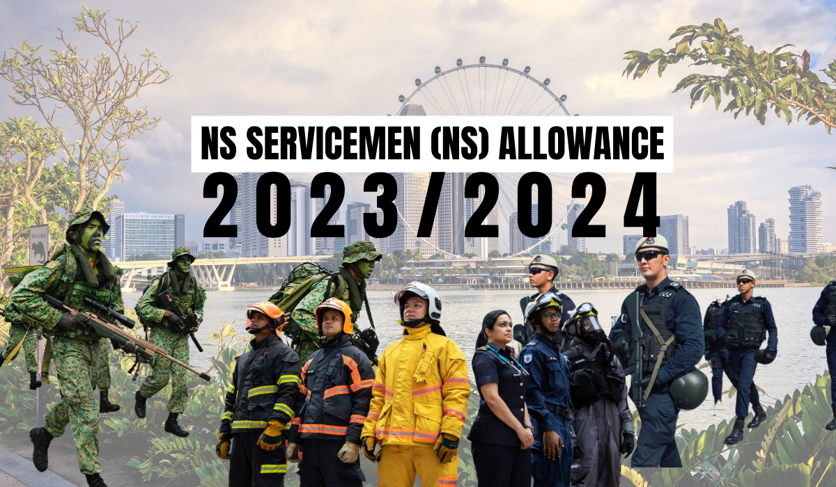 National Servicemen (NS) Allowance in 2023 : SAF, SPF and SCDF