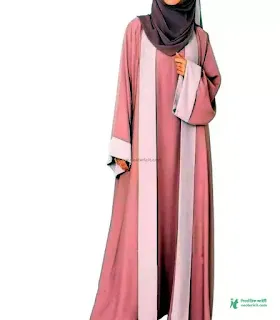 Waist Burka Design Picture - Burka Design Picture 2023 - New Burka Design - Hijab Burka Design Picture - borka design 2023 - NeotericIT.com - Image no 2