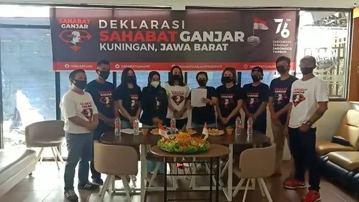 Sahabat Ganjar dari 34 Provinsi Deklarasi Dukung Ganjar Pranowo 2024-2029