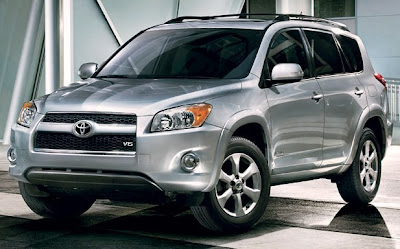 metalic silver 2010 toyota rav4