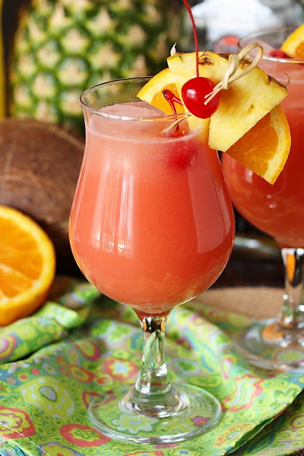re able to relish the fabulous tropical flavors of rum punch at domicile  Caribbean Area Rum Punch