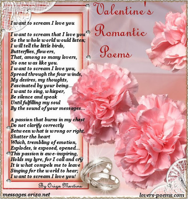 poems for valentines day