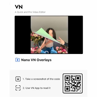 Nana VN Overlays  for VN video editor