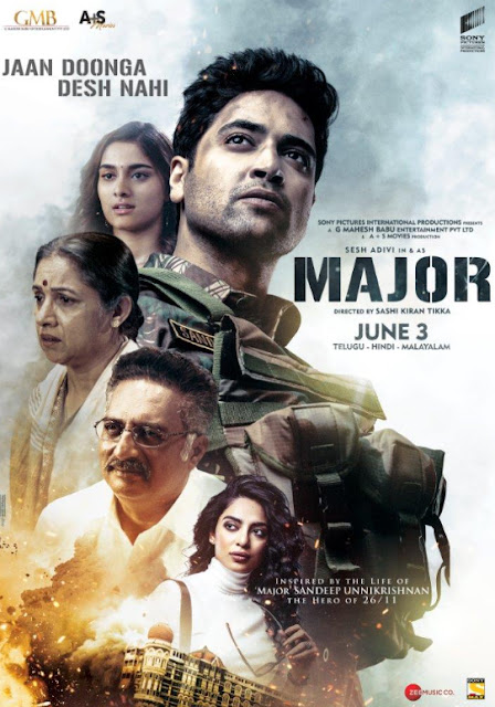 Major (2022) - Hindi - The Movie Song Lover