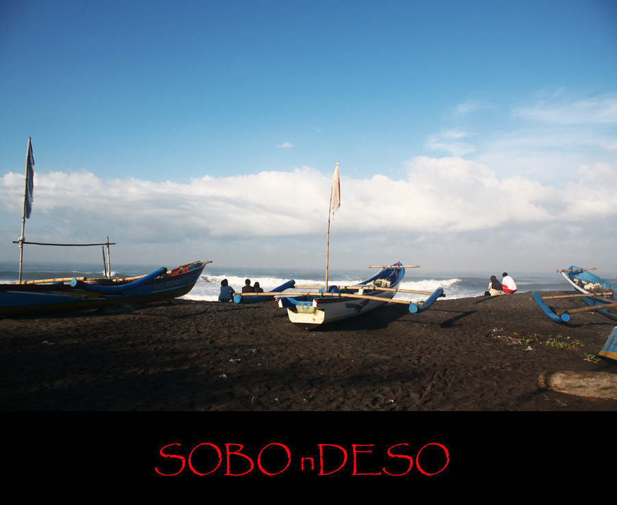 Suasana pantai baru srandakan bantul