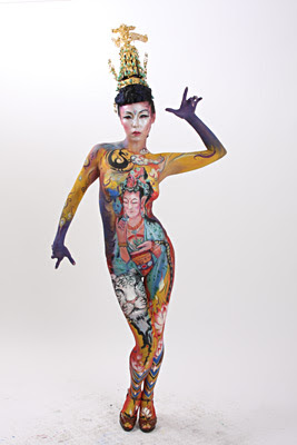 Amazing Body Art from the 2008 World Bodypainting Festival  in Daegu, South Korea