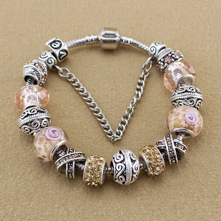 bracelet charms dazzling colors