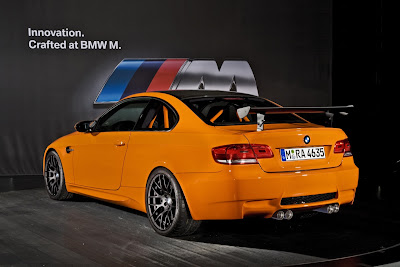 2011 BMW M3 GTS Rear Angle View