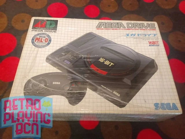 caja megadrive pal-d asia