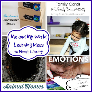 Me and My World Learning Ideas on Mom's Library