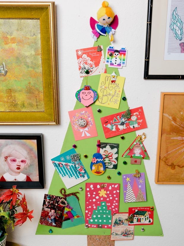 christmas card holder