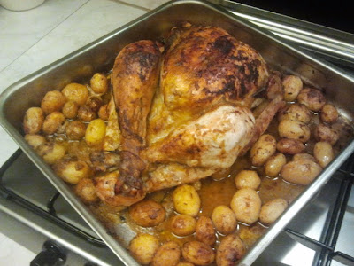 tacchino al forno del thanksgiving day