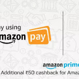 Amazon Pay - Get Flat 30% Cashback Upto Rs.100 on Booking Movie Tickets on BookMyShow using Amazon Pay + Extra Rs.50 Cashback for Amazon Prime User