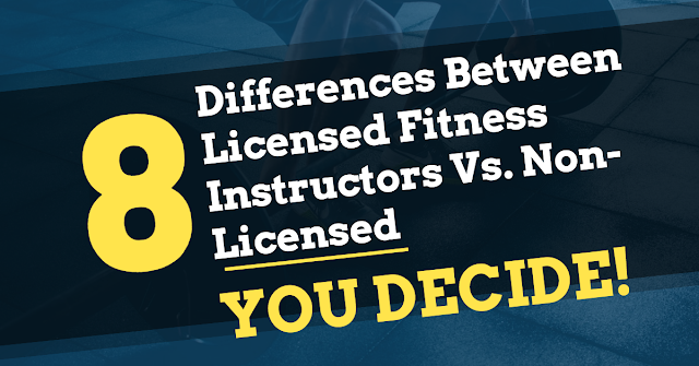 8 Differences Between Licensed Fitness Instructor Vs. Non-Licensed