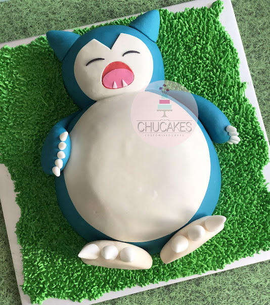 chucakes snorlax cake