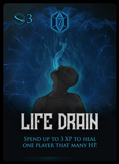 life drain card