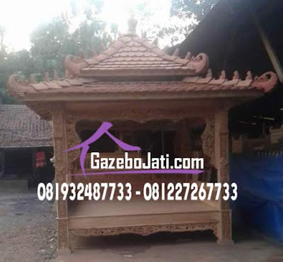 Gazebo Atap Tingkat Jati