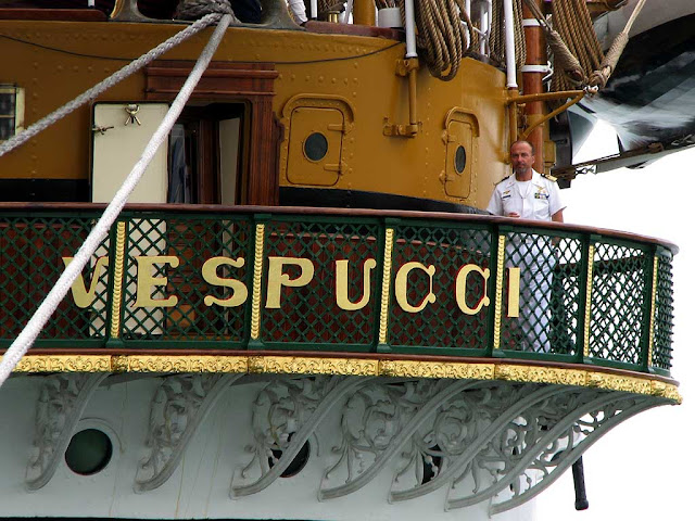 Nave scuola Amerigo Vespucci A 5312, Livorno