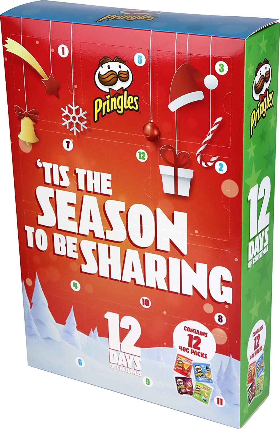 Pringles advent calendar