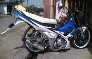 Foto Modif Satria 150 fu 2012 Ceper