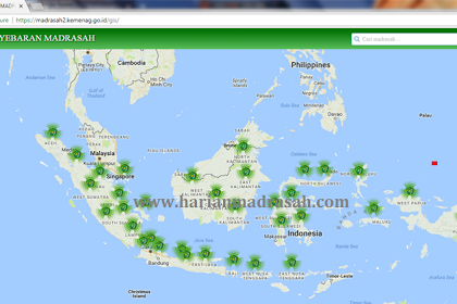 Cara Login Sistem Info Geografis Sebaran Madrasah