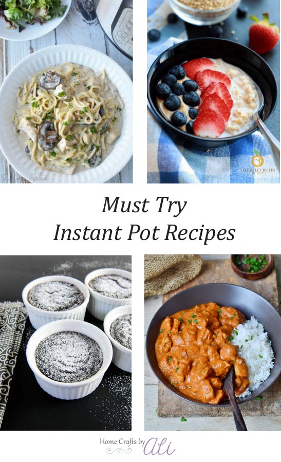 All sorts of delicious recipes to make in the Instant Pot pressure cooker.