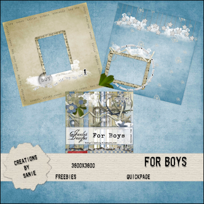 http://creationbysanie.blogspot.com/2009/06/quickpage-for-boys.html