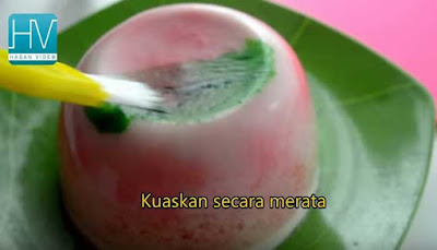 Puding Bentuk Semangka