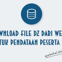 Cara Download File DZ dari web PDUN 2018