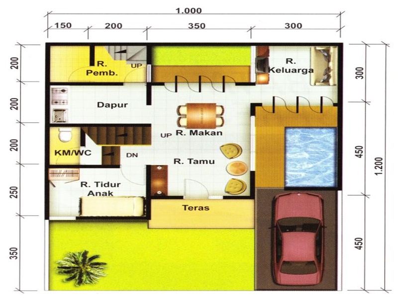 Konsep  Desain Interior  Rumah  Minimalis  2  Lantai  Info 