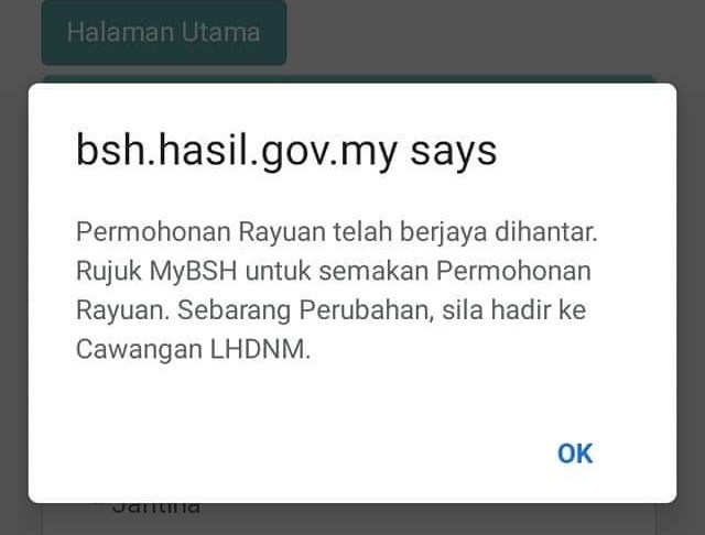 Contoh Surat Iringan Serahan Dokumen Sokongan Lhdn