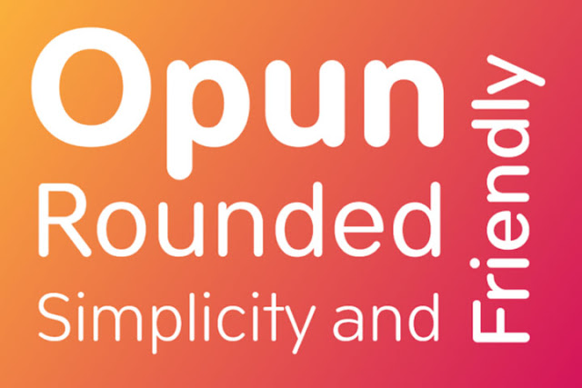 Opun Rounded Font Family