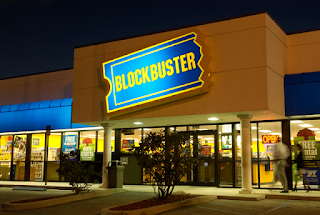 Blockbuster tienda de alquiler de videos