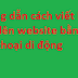 Hướng dẫn cách viết bài đăng bài lên website bằng điện thoại di động