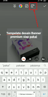 Cara membuat tulisan berjalan di Instagram Story Instagram