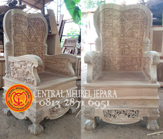 Kursi Ukir Teratai central meubel jepara