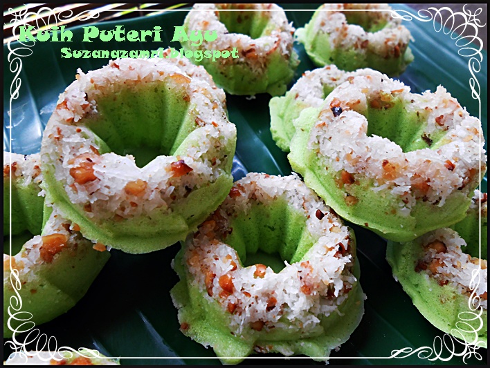 Cooking with soul: KUIH PUTERI AYU BERKACANG