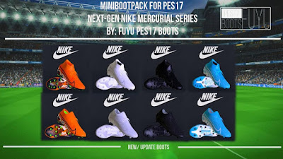 PES 2017 Mini Bootpack Next-Gen Mercurial Series 2019 by FuyuPES17 Boots