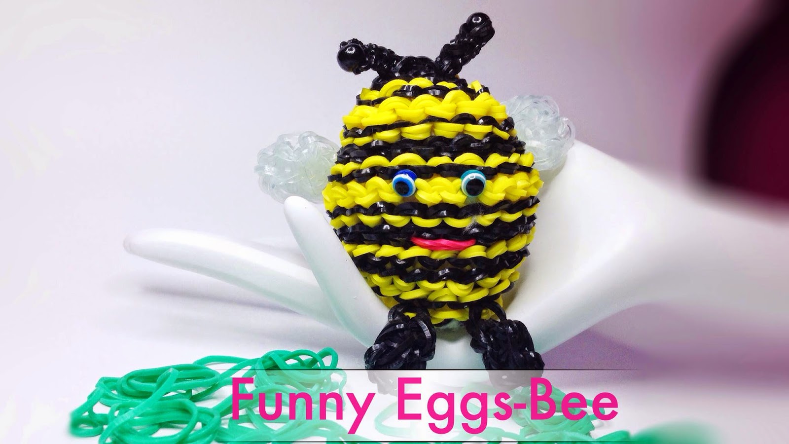 http://www.beauty-kuema.de/2015/03/rainbow-loom-funny-eggs-biene-bee.html