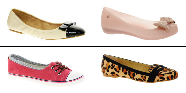 Gambar Gaya dan Model Flat Shoes untuk Wanita 2014