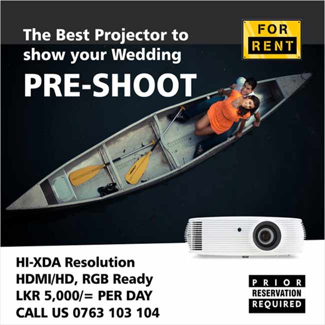 Rent Projector for Wedding Pre Shoot
