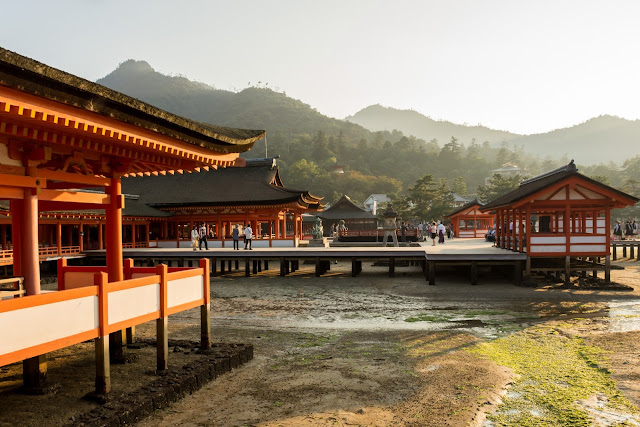 Japonsko, cestování, Hirošima, Japan, Hiroshima, Miayjima, vodní brána, brána na vodě, Torii, Itsukushima, 