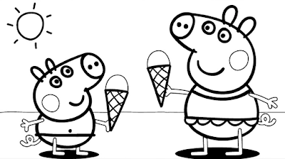 Peppa Pig Coloring Pages For Kids Peppa Coloring Book Video For Kids Coloring Pages