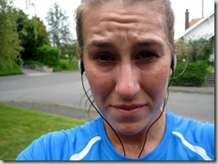 sweat in eyes