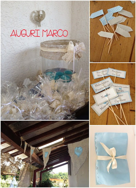 semplicemente perfetto wedding party planner compleanno bianco azzurro