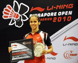 Star Female Player of Badminton Saina Nehwal