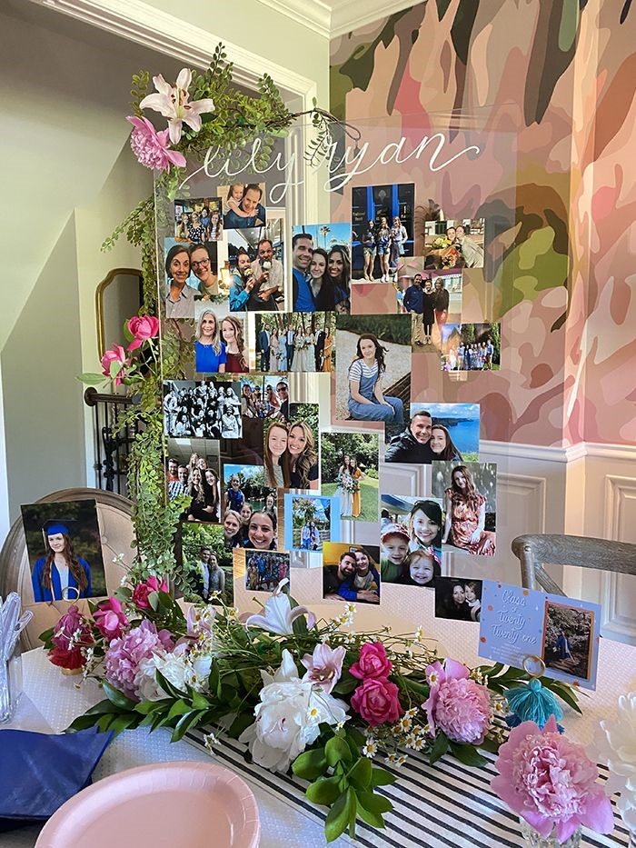 Graduation Party Photo Display Ideas