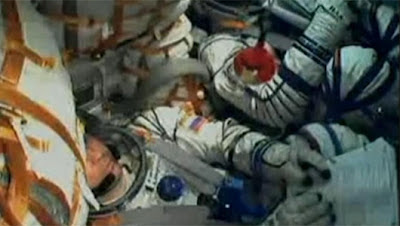 Angry Birds on the Soyuz