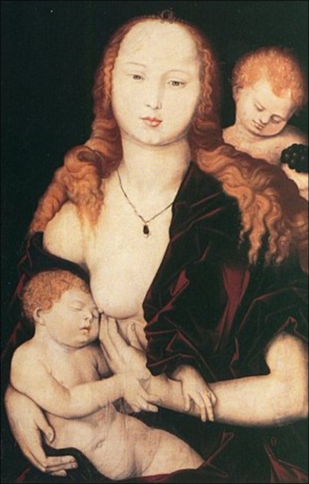Baldung, La Vierge et l'enfant