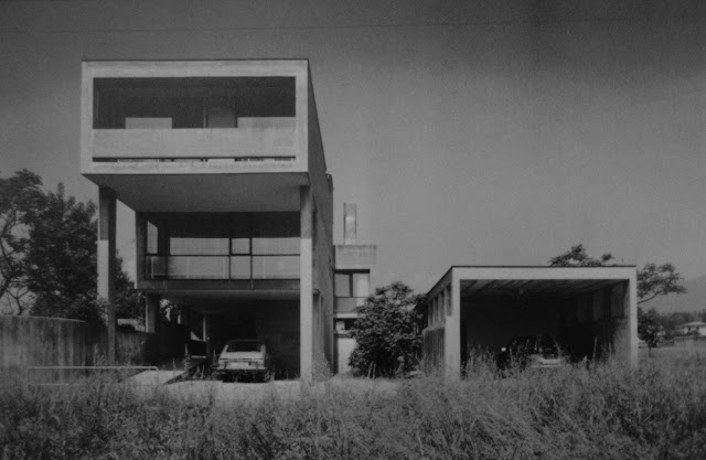 Residencia en Stabio | Mario Botta | Plantas + Secciones + Fotografías + Influencias de Le Corbusier